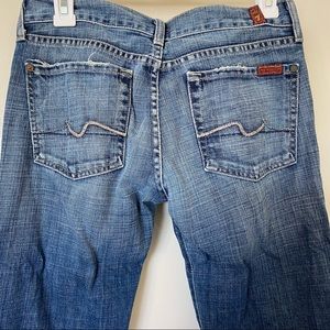 7 for all Mankind bootcut jeans 27